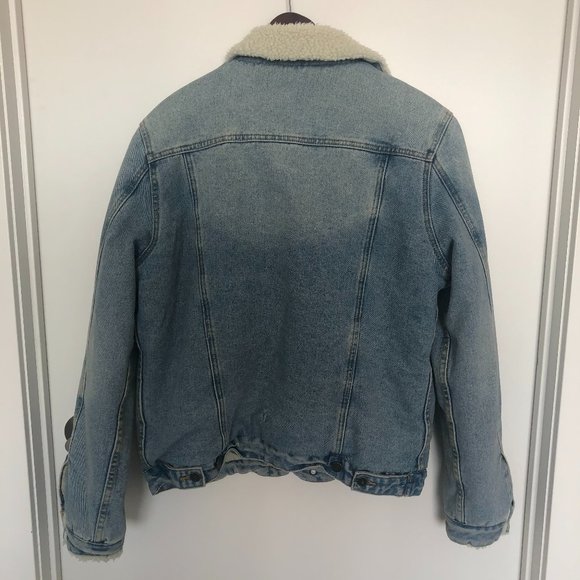 ASOS Jean Sherpa Jacket (Insulated) - Picture 2 of 5